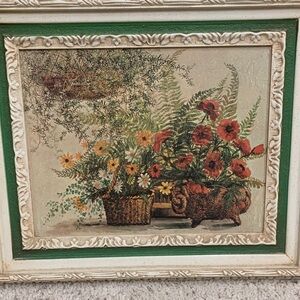 Home Interior Floral Still Life Framed Art